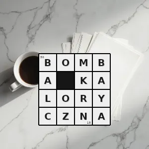 Rozwiązanie krzyżówki: bardzo kaloryczne jedzenie - bomba kaloryczna | hasła, synonimy i podpowiedzi Hasło krzyżówkowe bardzo kaloryczne jedzenie - bomba kaloryczna – rozwiązanie, synonimy, podpowiedzi i definicje krzyżówkowe